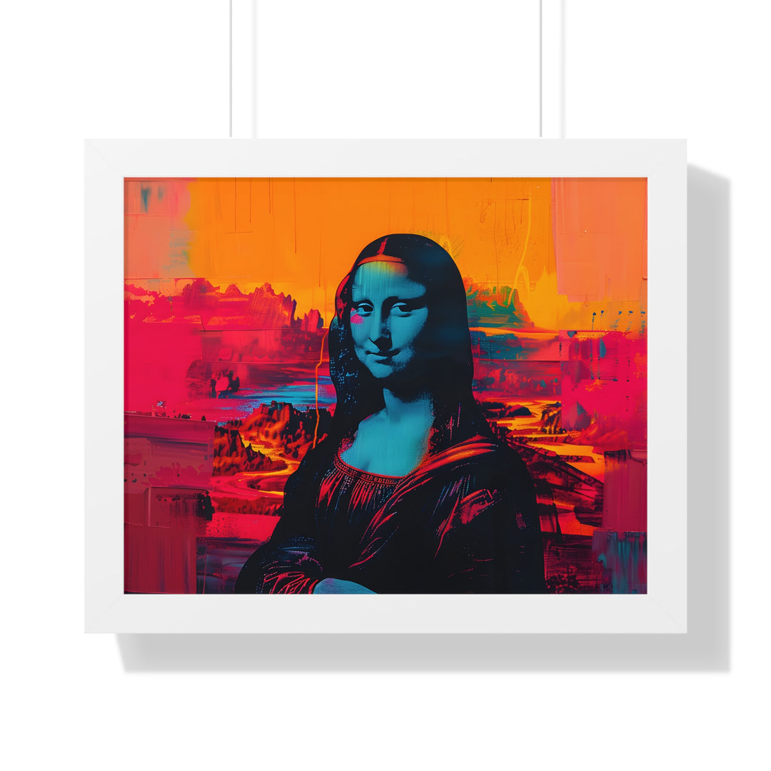 Mona Lisa Remix Poster