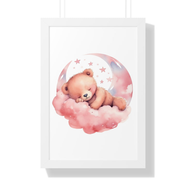 Sleepy Teddy Bear Poster