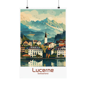 Lucerne Switzerland Poster