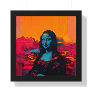 Mona Lisa Remix Poster