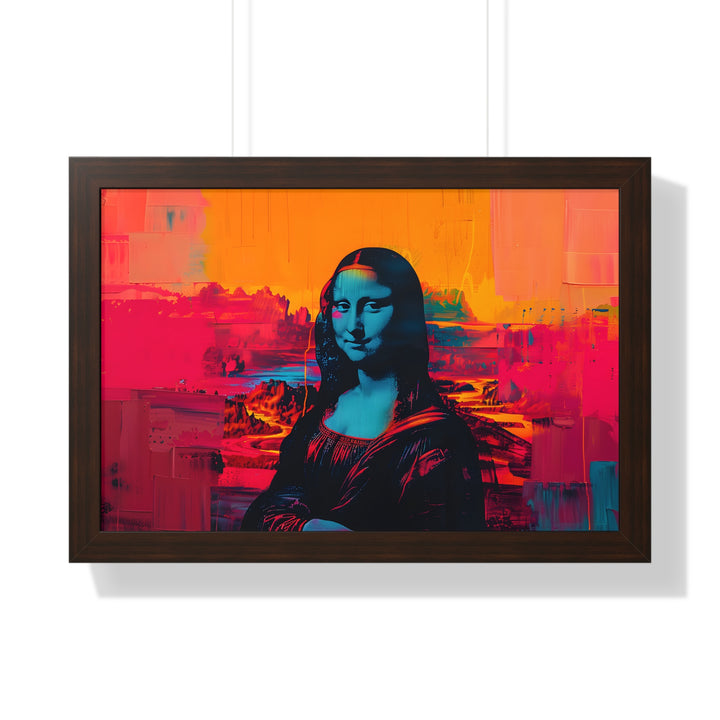 Mona Lisa Remix Poster