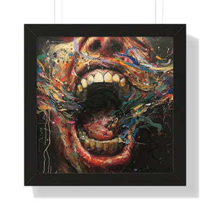 Eruption Of Expression Poster