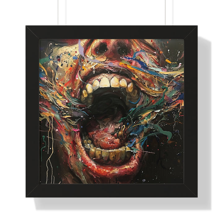 Eruption Of Expression Poster