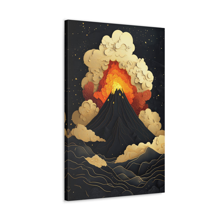 Burning Volcano
