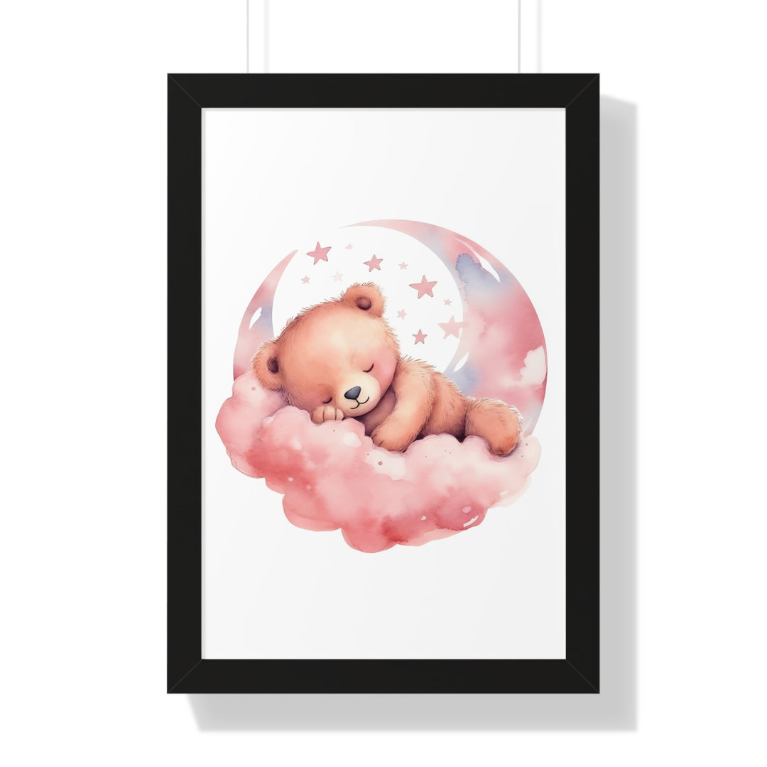 Sleepy Teddy Bear Poster