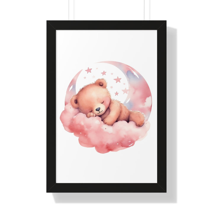 Sleepy Teddy Bear Poster