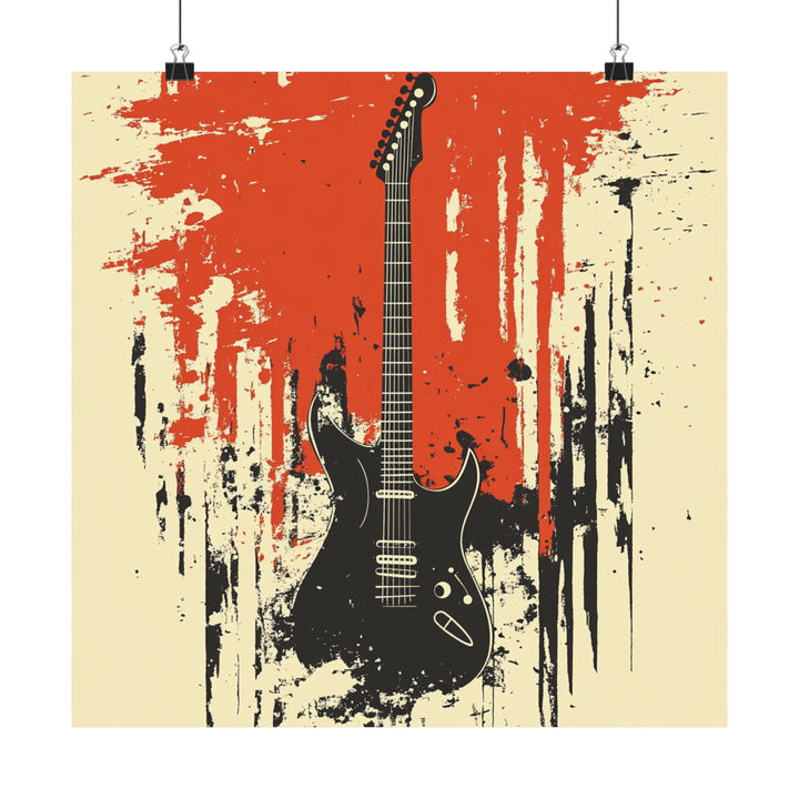 Electric Guitar Poster