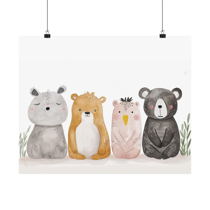 Bear Friends Poster