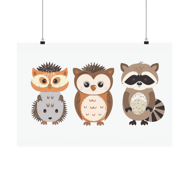 Forest Friends Poster