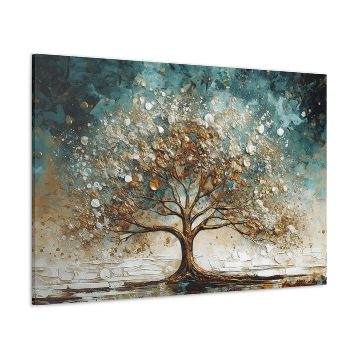 Mystic Tree in Blue Mist