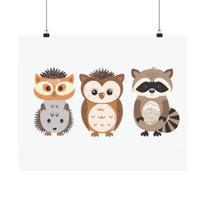 Forest Friends Poster