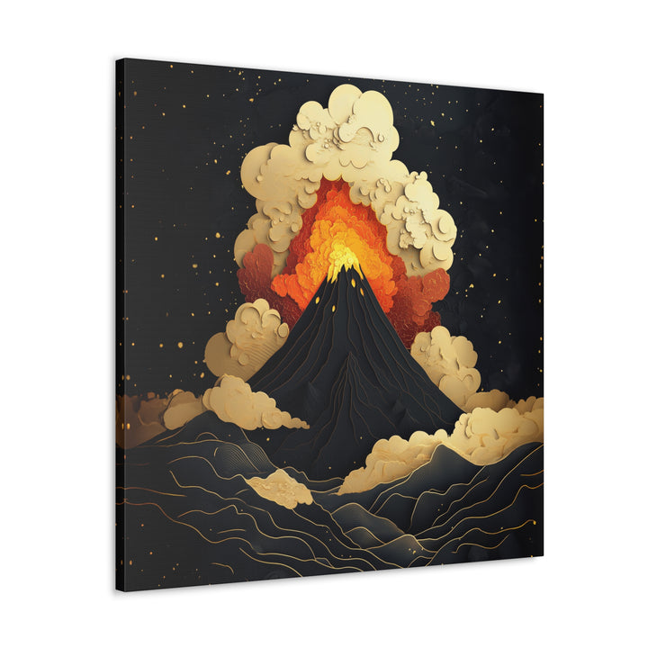 Burning Volcano