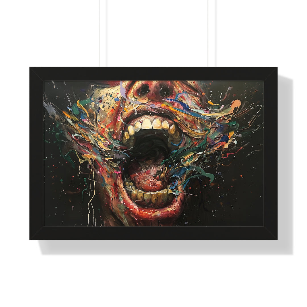 Eruption Of Expression Poster