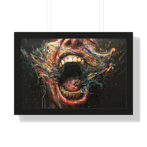 Eruption Of Expression Poster