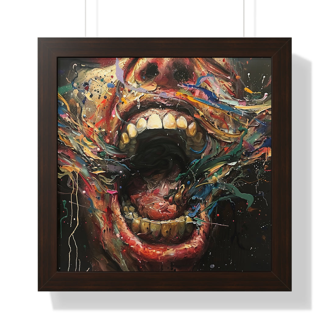 Eruption Of Expression Poster