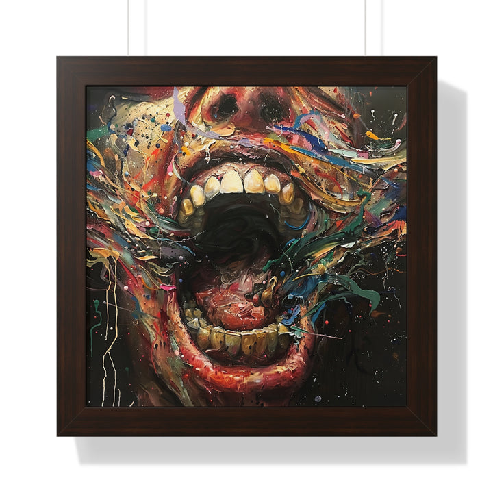 Eruption Of Expression Poster