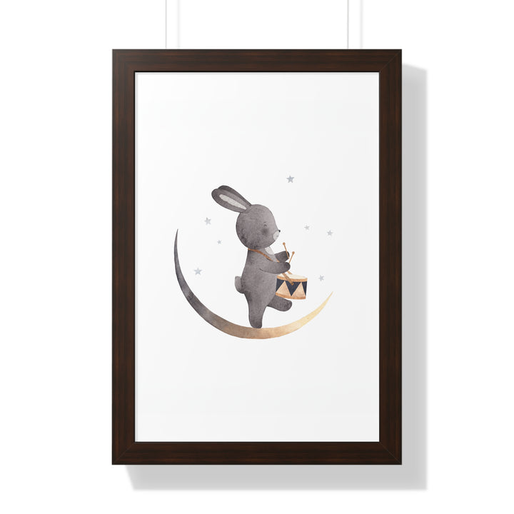 Drummer Bunny Poster