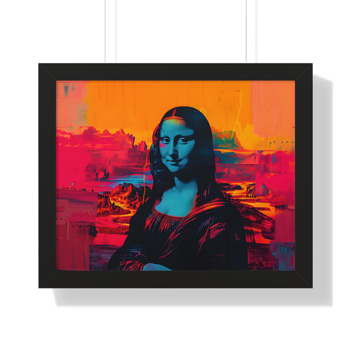 Mona Lisa Remix Poster
