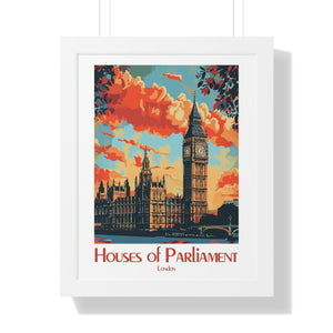 Houses Of Parliament Poster