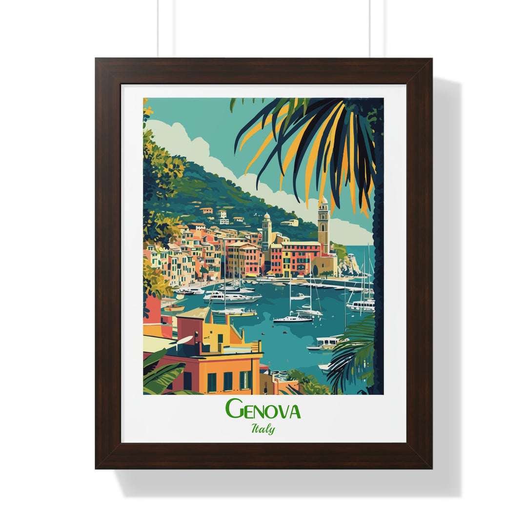 Genova Italy Poster