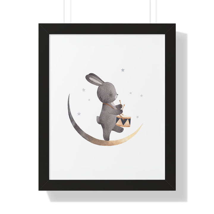 Drummer Bunny Poster