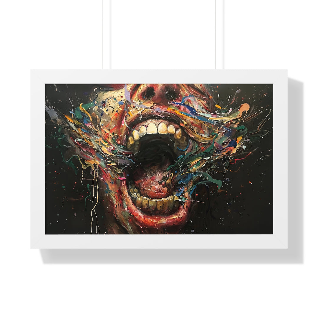 Eruption Of Expression Poster