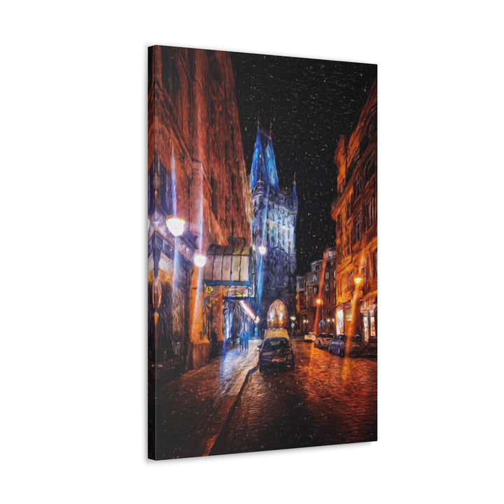 Blurry City Night