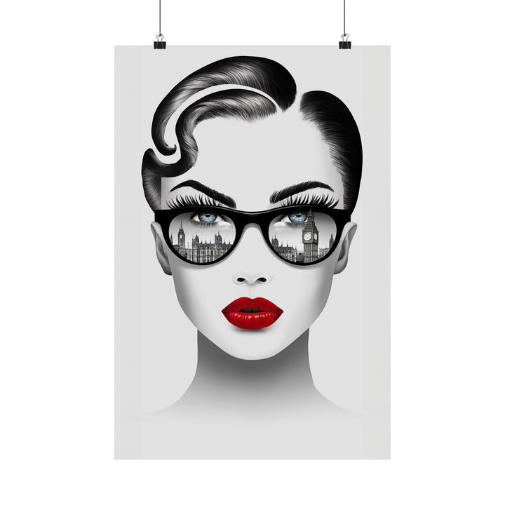London Girl Poster