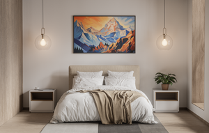 Cubism's Mountain Majesty