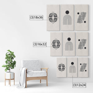 Black and White Feathers