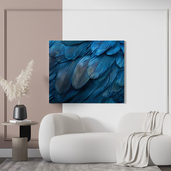 Blue Feathers
