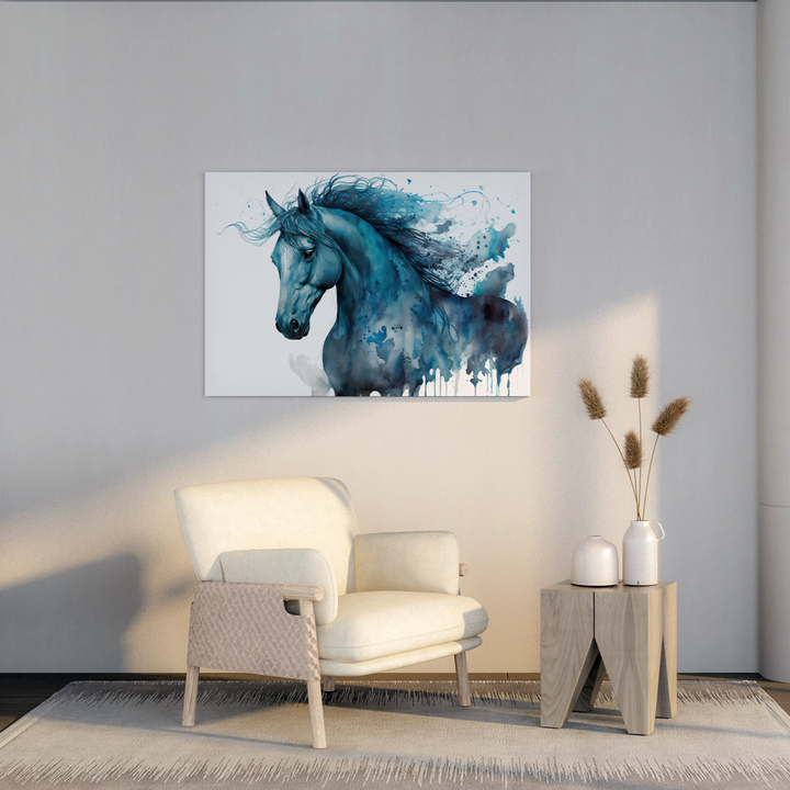 Blue Majestic Horse