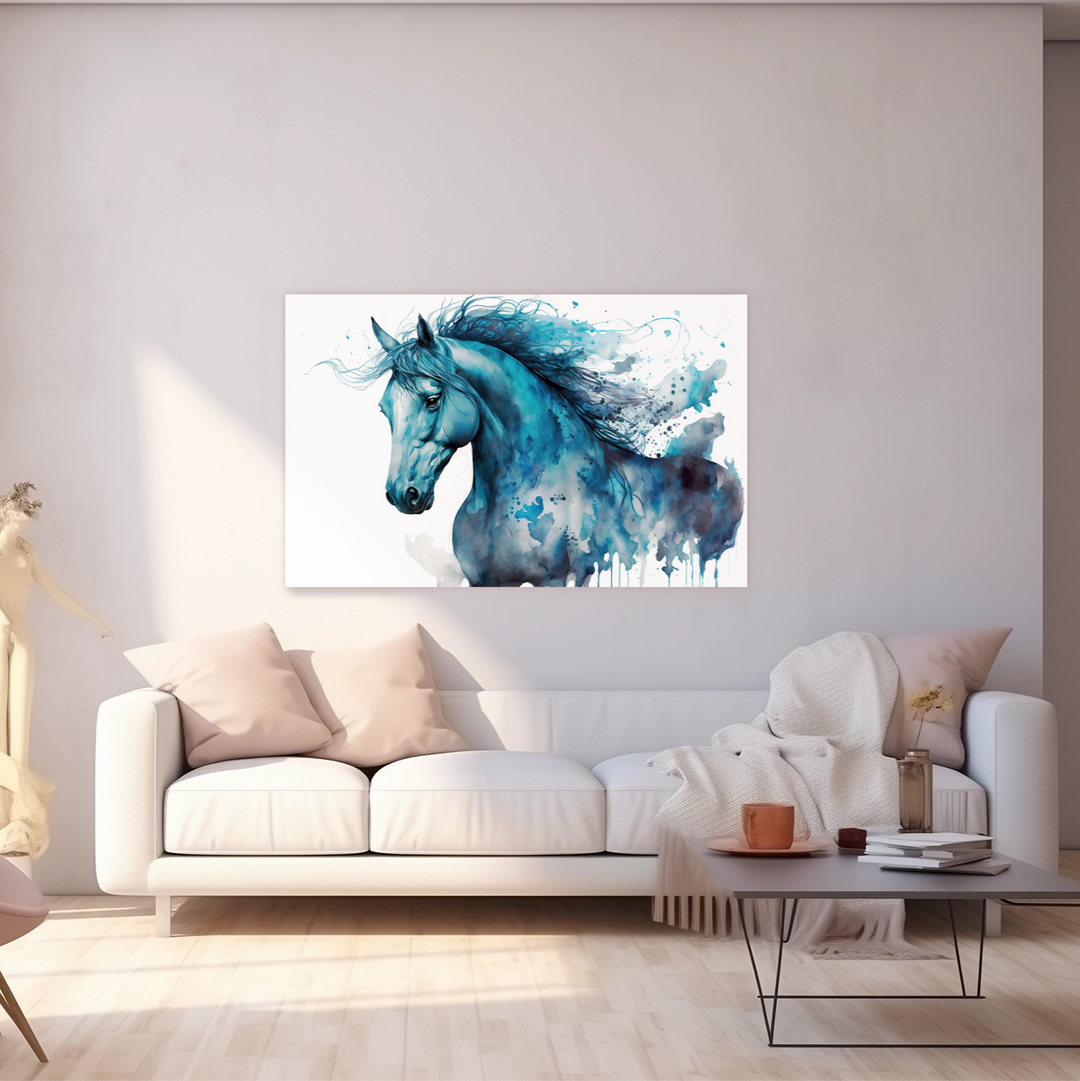 Blue Majestic Horse