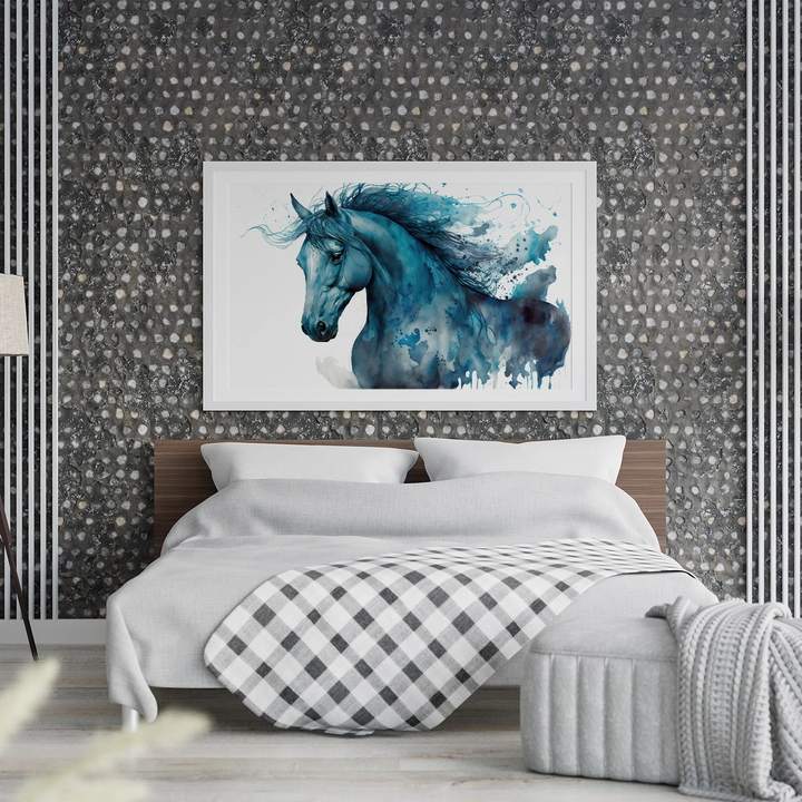 Blue Majestic Horse