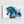 Blue Majestic Horse