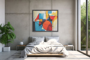 Brushstrokes of Colorful Expression