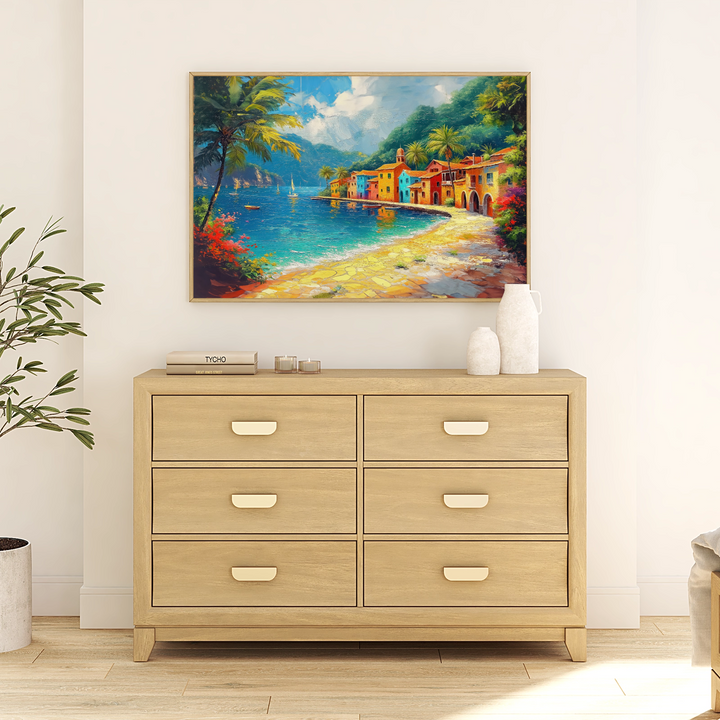 Colorful Shoreline Retreat
