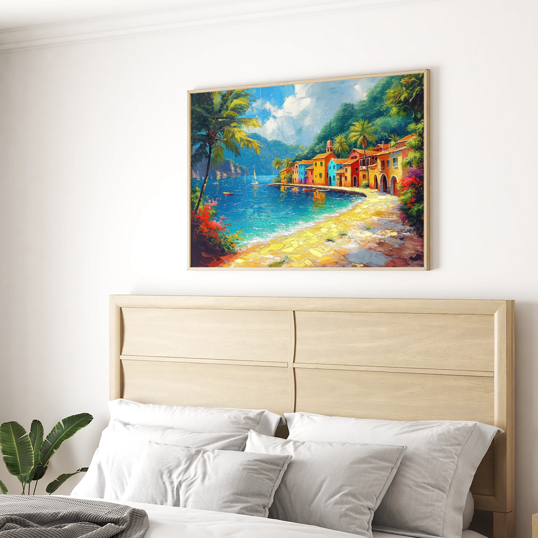 Colorful Shoreline Retreat