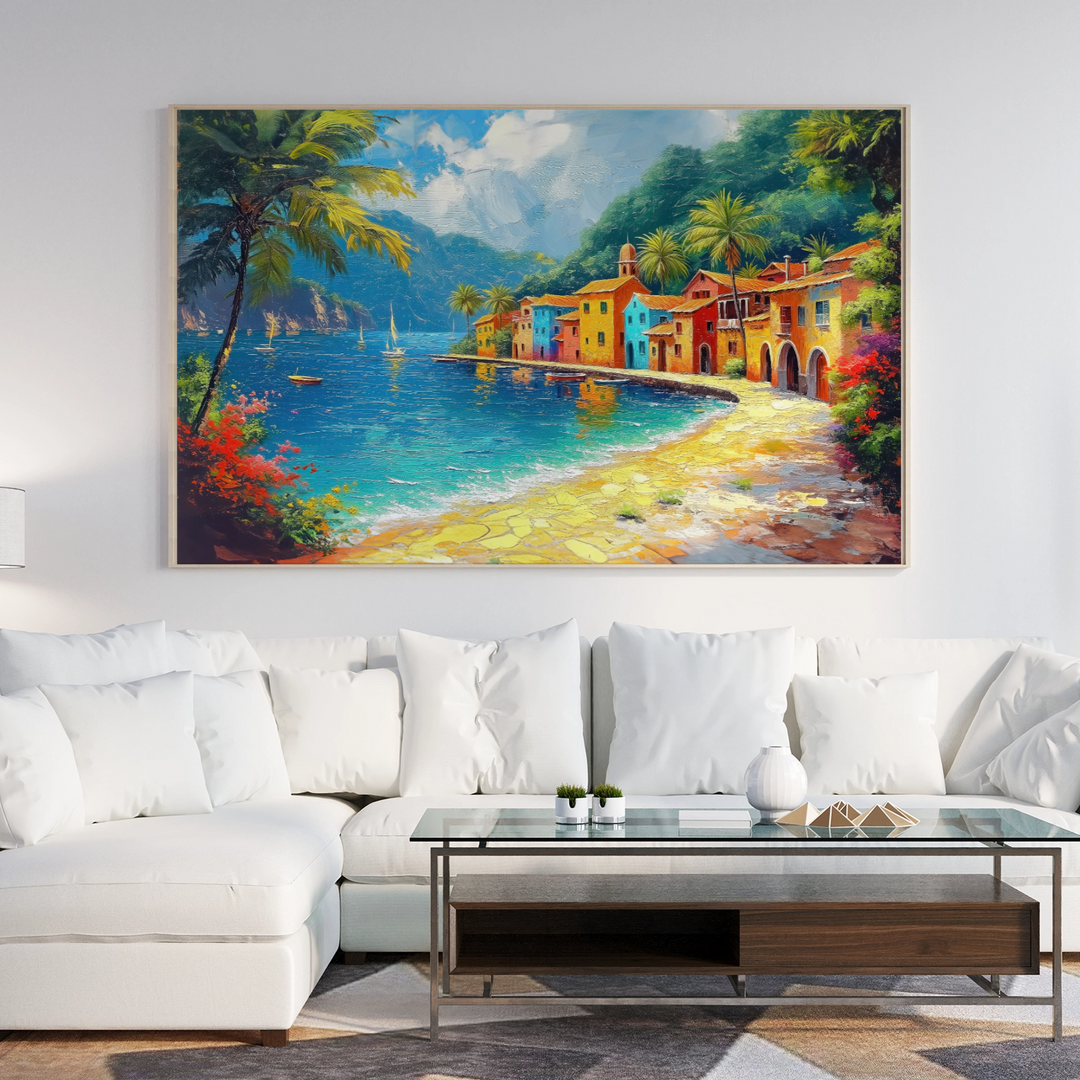 Colorful Shoreline Retreat