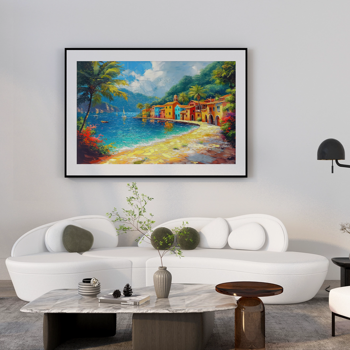 Colorful Shoreline Retreat
