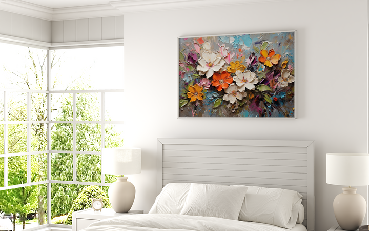 Colorful Textured Flowers