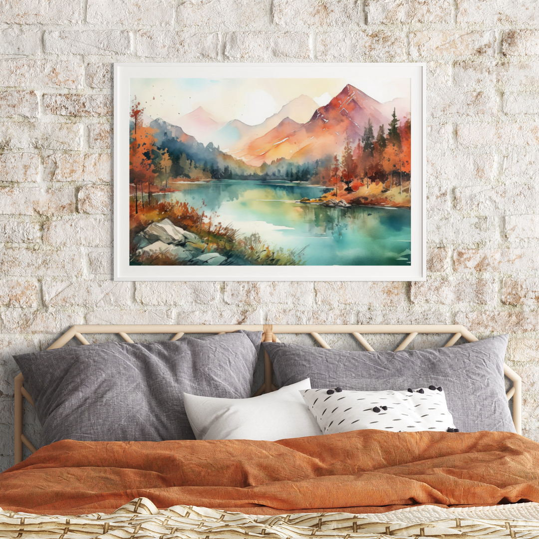 Cool River in Fall