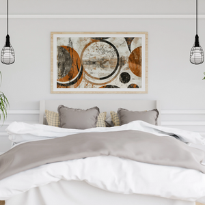 Copper and Gray Circle Play