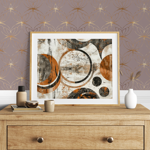 Copper and Gray Circle Play