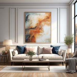 Dark Tones in Fluid Abstraction