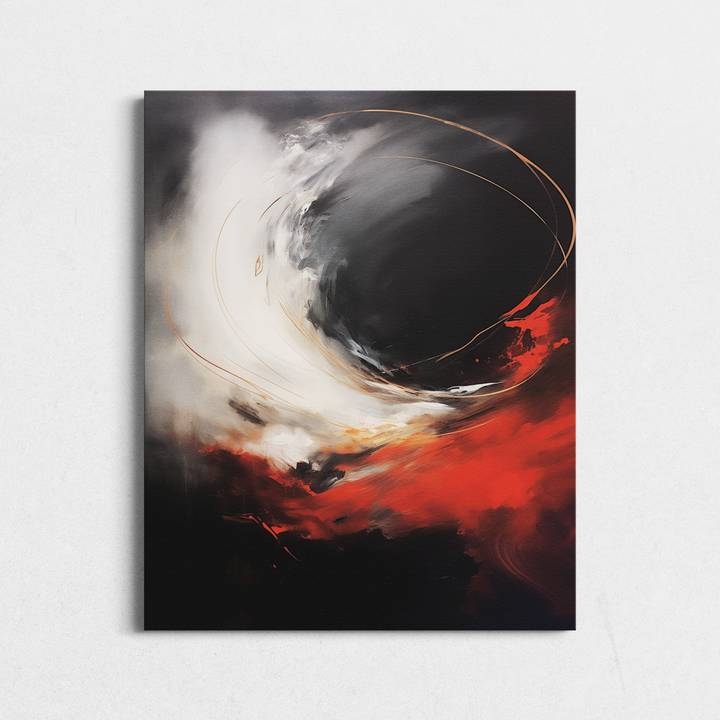 Red and White Mist