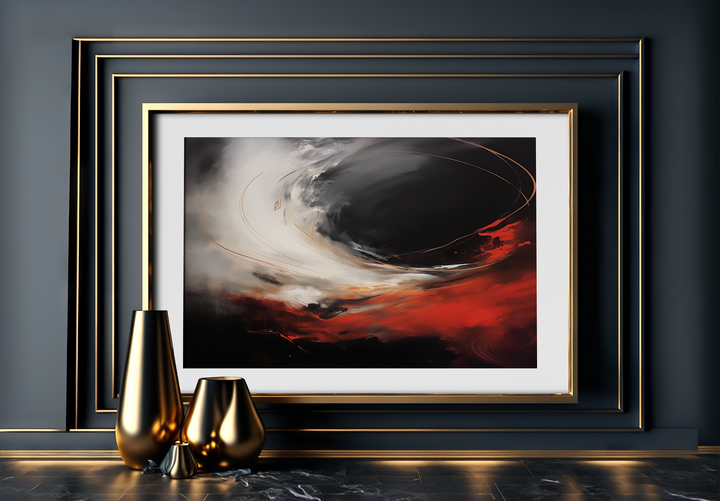 Red and White Mist