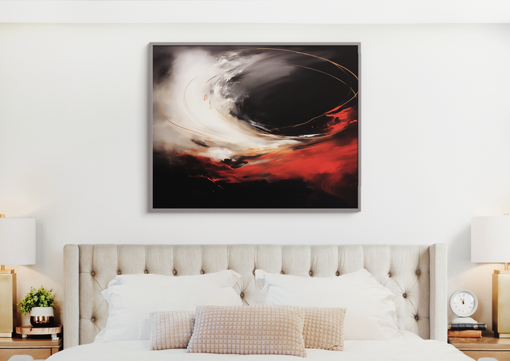 Red and White Mist