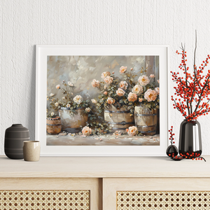 Gentle Potted Flowers