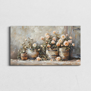 Gentle Potted Flowers